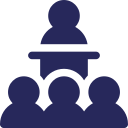 Ícono de conferencia